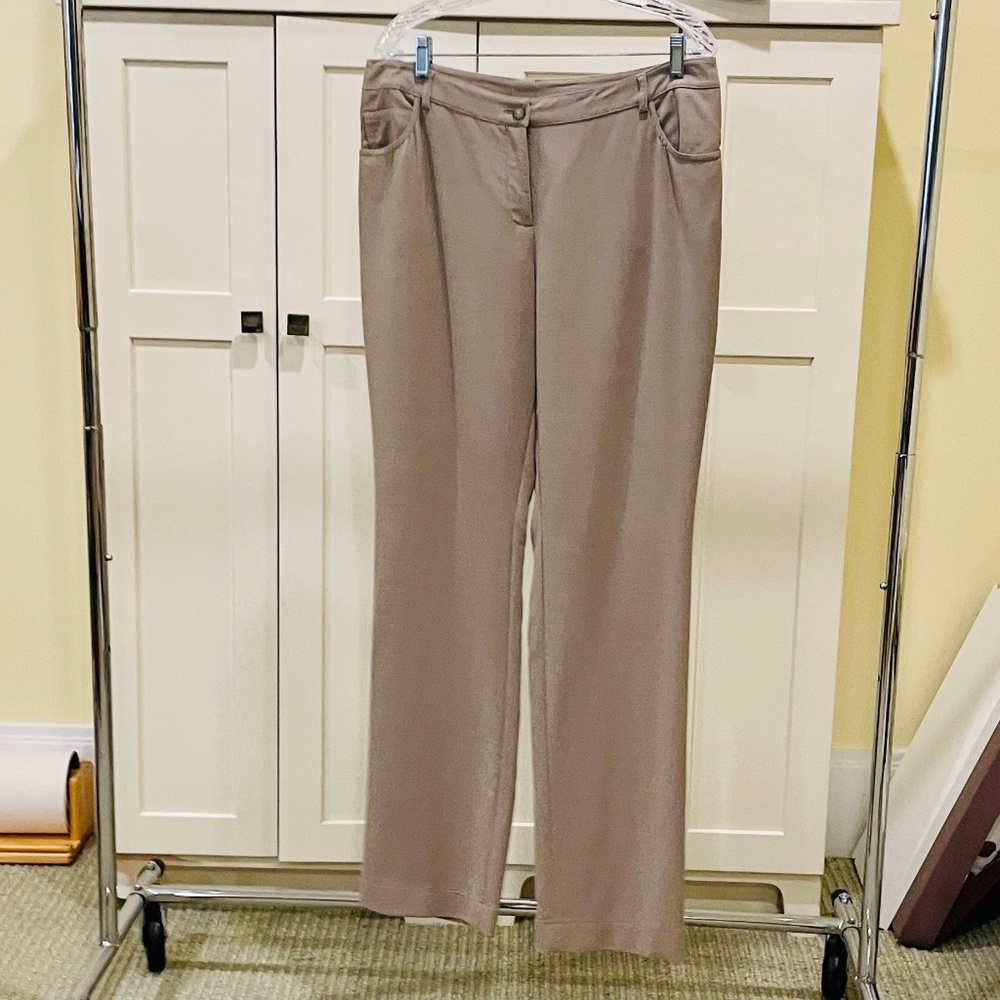 Akris Wool Straight Leg Pant